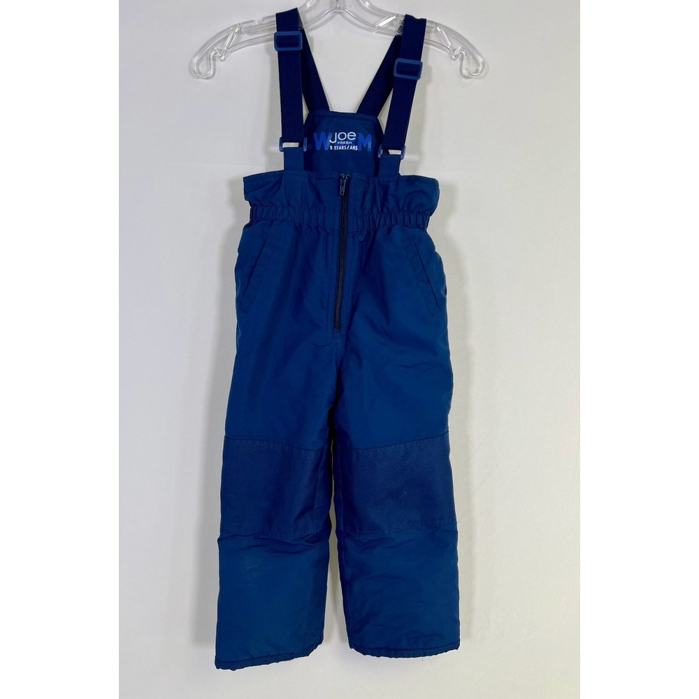 Joe Fresh Toddler Navy Blue snow Bib Size 5